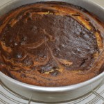 Torta variegata al cacao
