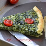 Quiche spinaci, ricotta e feta greca